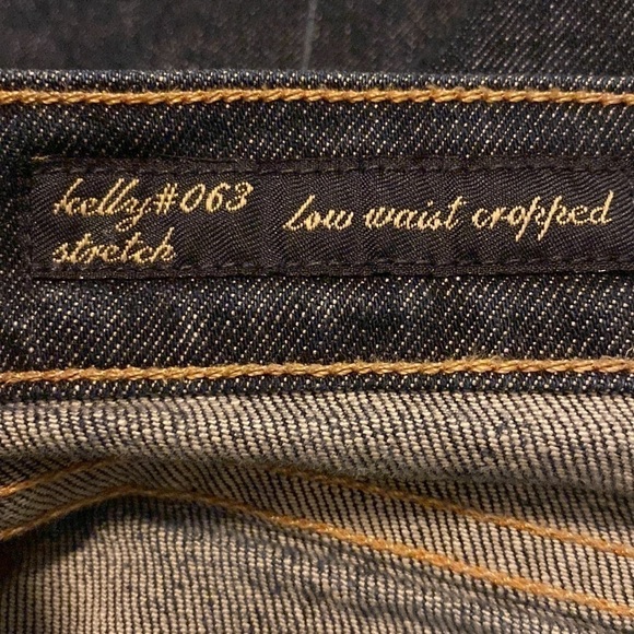 Citizens of humanity size 27 crop Kelly #063 stretch low waist cropped - Picture 2 of 15